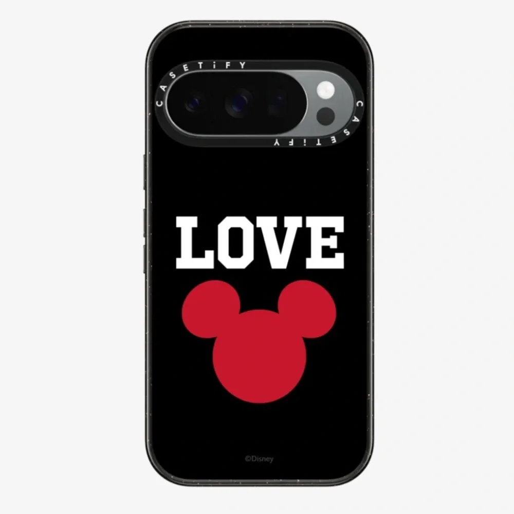 NWT Casetify Mickey Mouse Love Symbol Google Pixel 10 Pro Phone Case CC